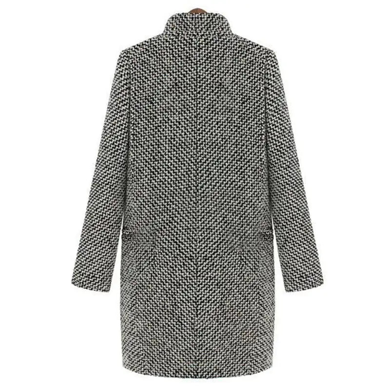 Cheska | Women’s wool-blend v-neck overcoat