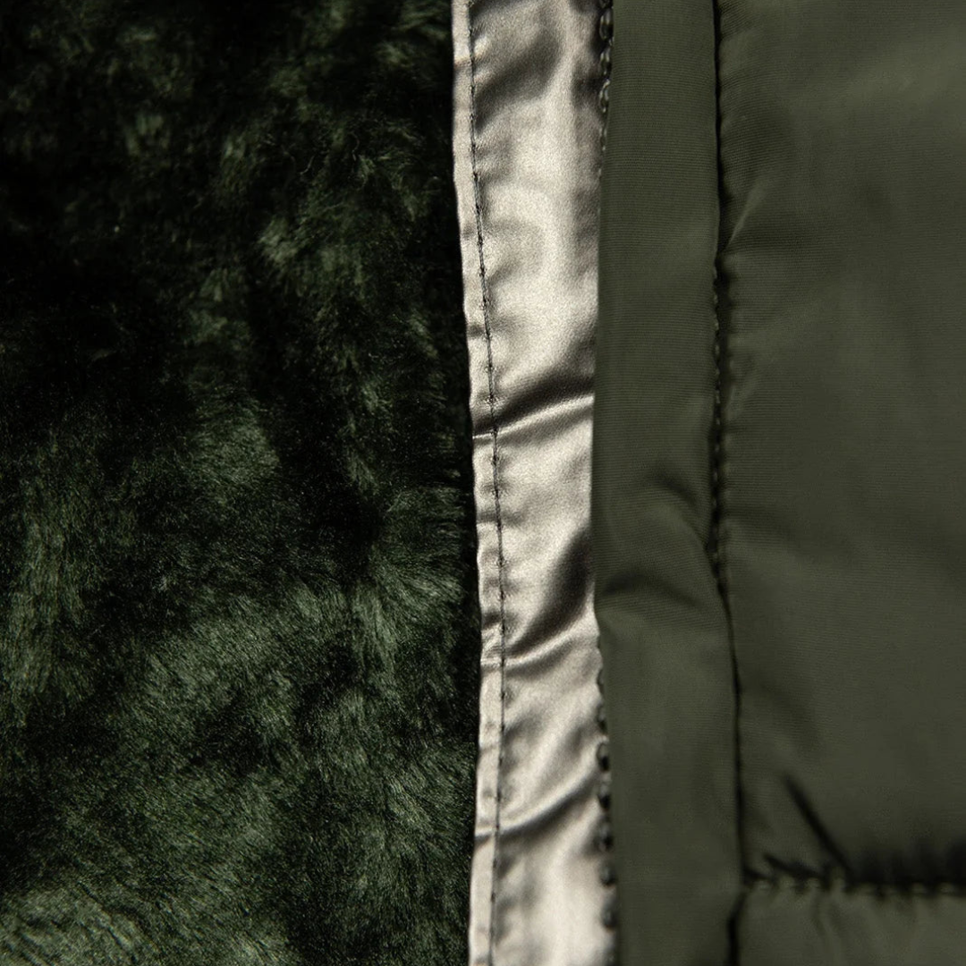 Dorcas | Women’s long hooded coat with soft lining