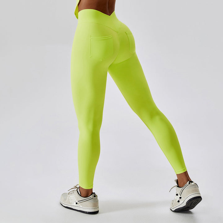 Regin | Women’s leggings with v-waist and back pocket detail