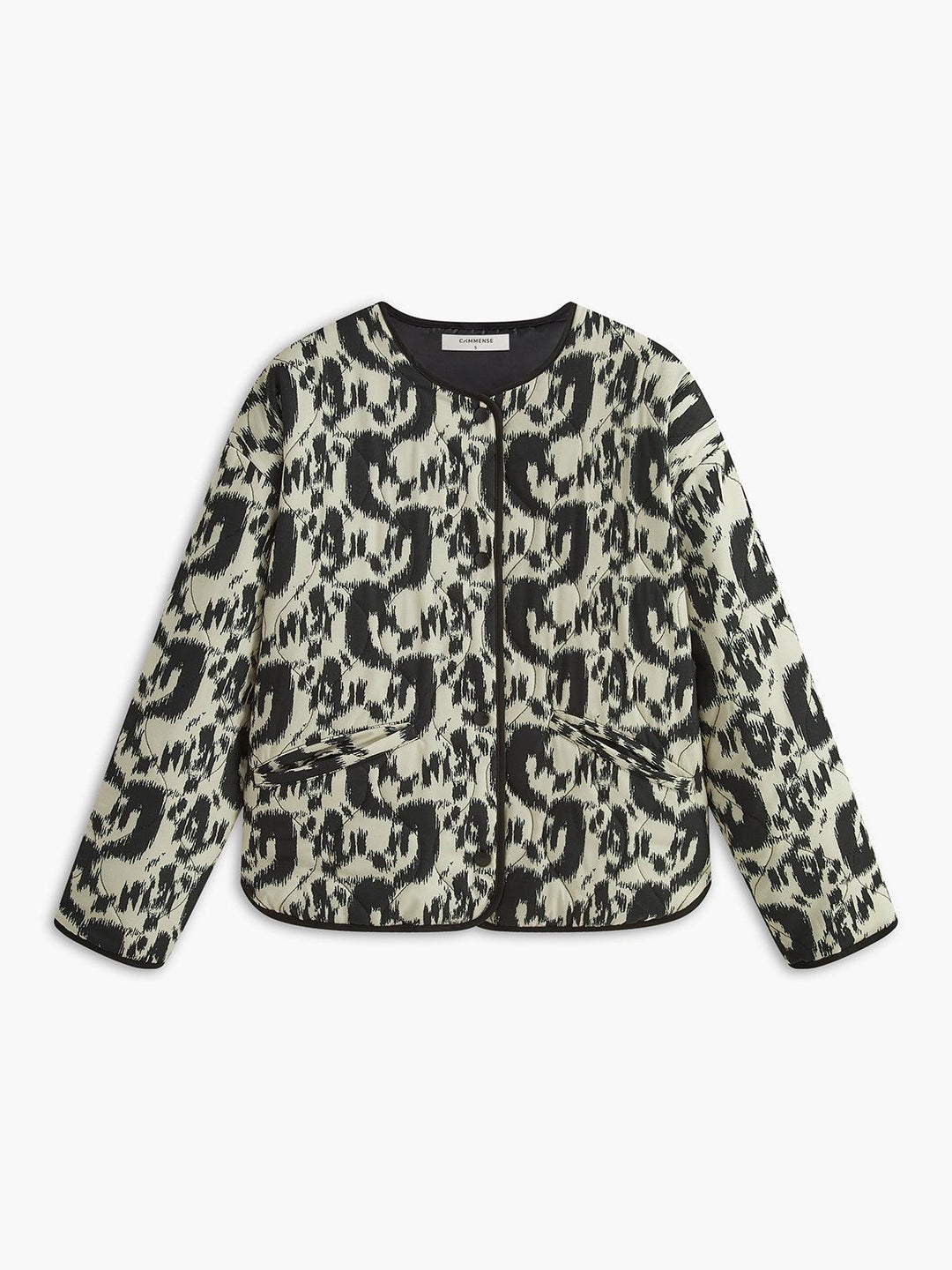 Selah | Women’s printed woven jacket with pockets and regular fit