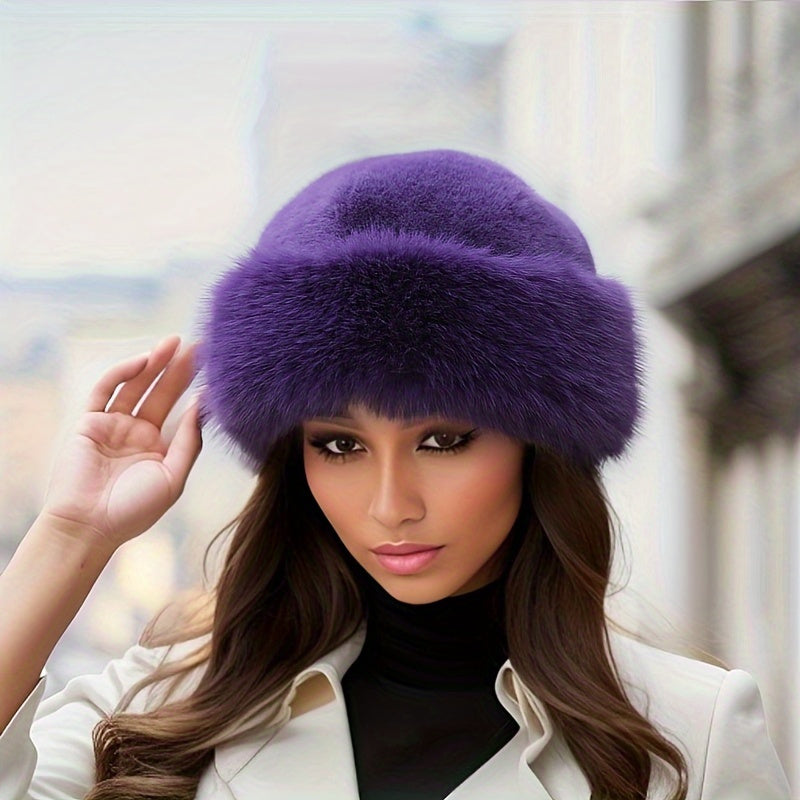 Cess | Women’s winter hat with rounded crown and wide trim