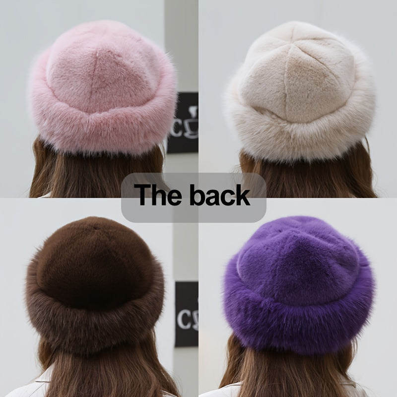 Cess | Women’s winter hat with rounded crown and wide trim
