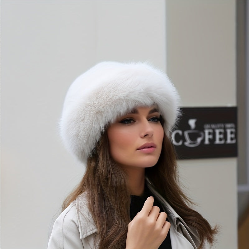 Cess | Women’s winter hat with rounded crown and wide trim