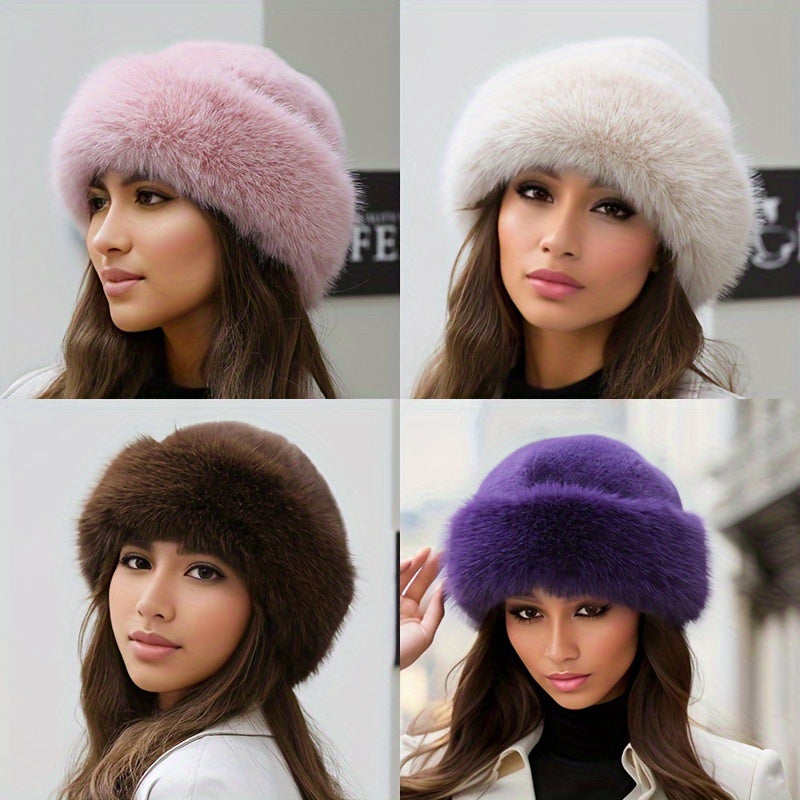 Cess | Women’s winter hat with rounded crown and wide trim