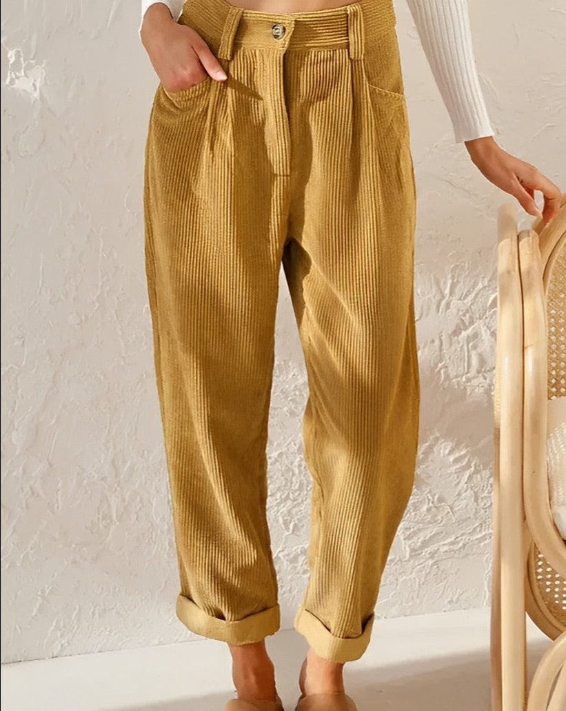 Nyla | Casual timeless corduroy pants