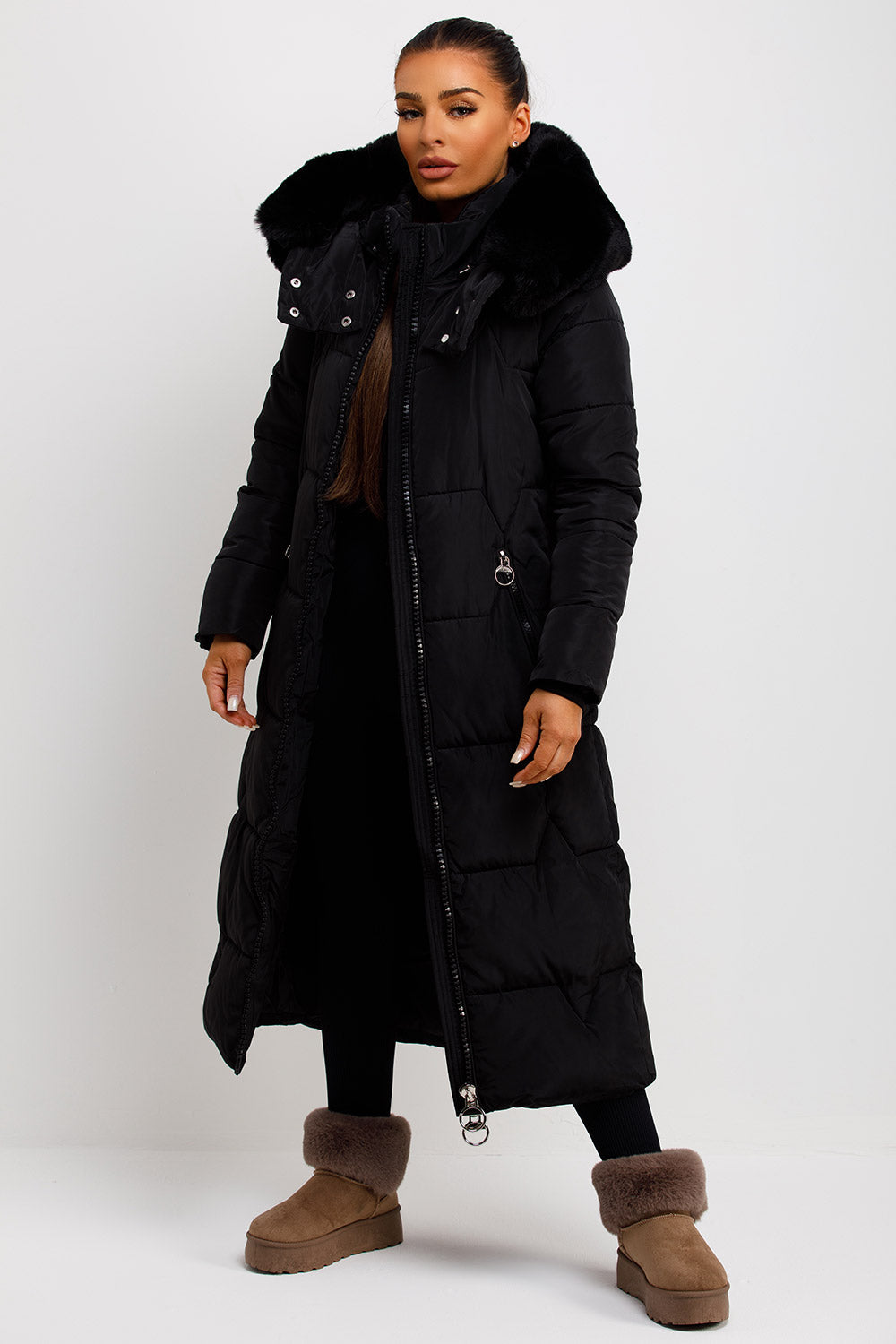 Eleanore | Women’s long puffer padded coat