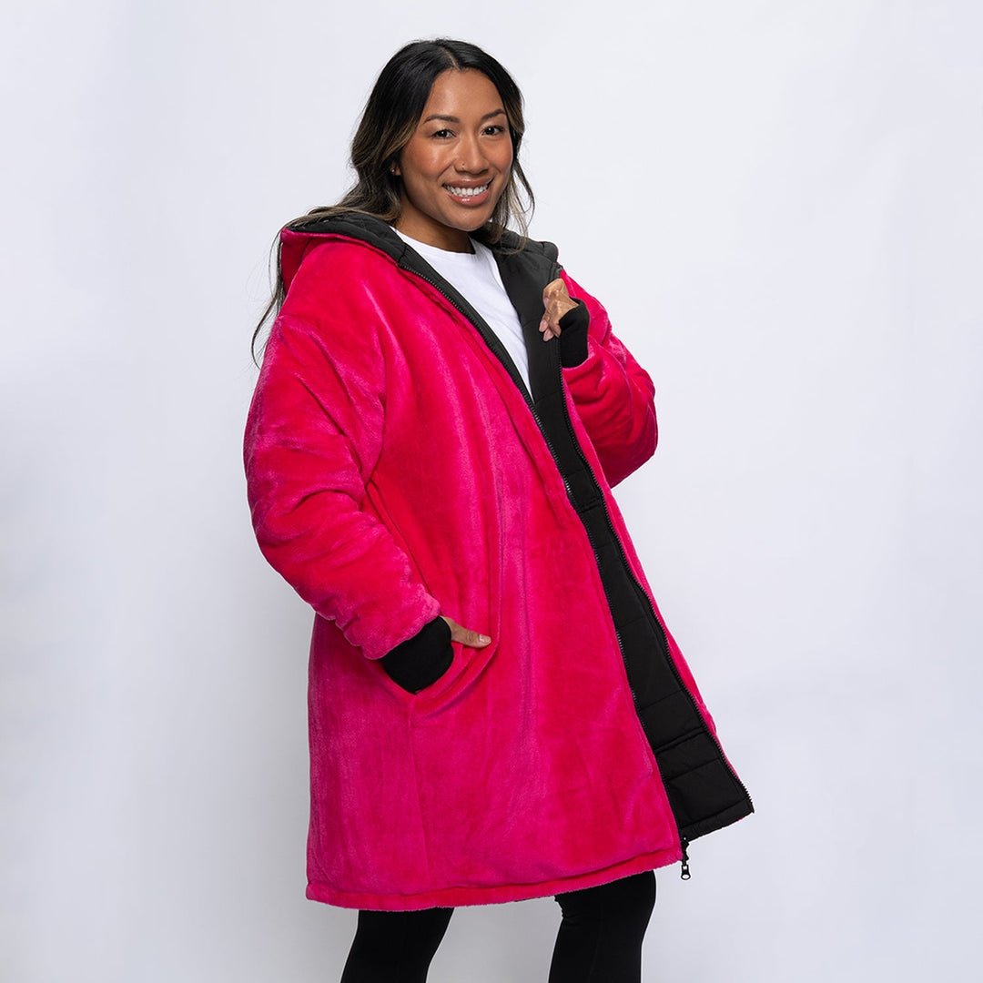Coleen | Women’s long reversible puffer jacket