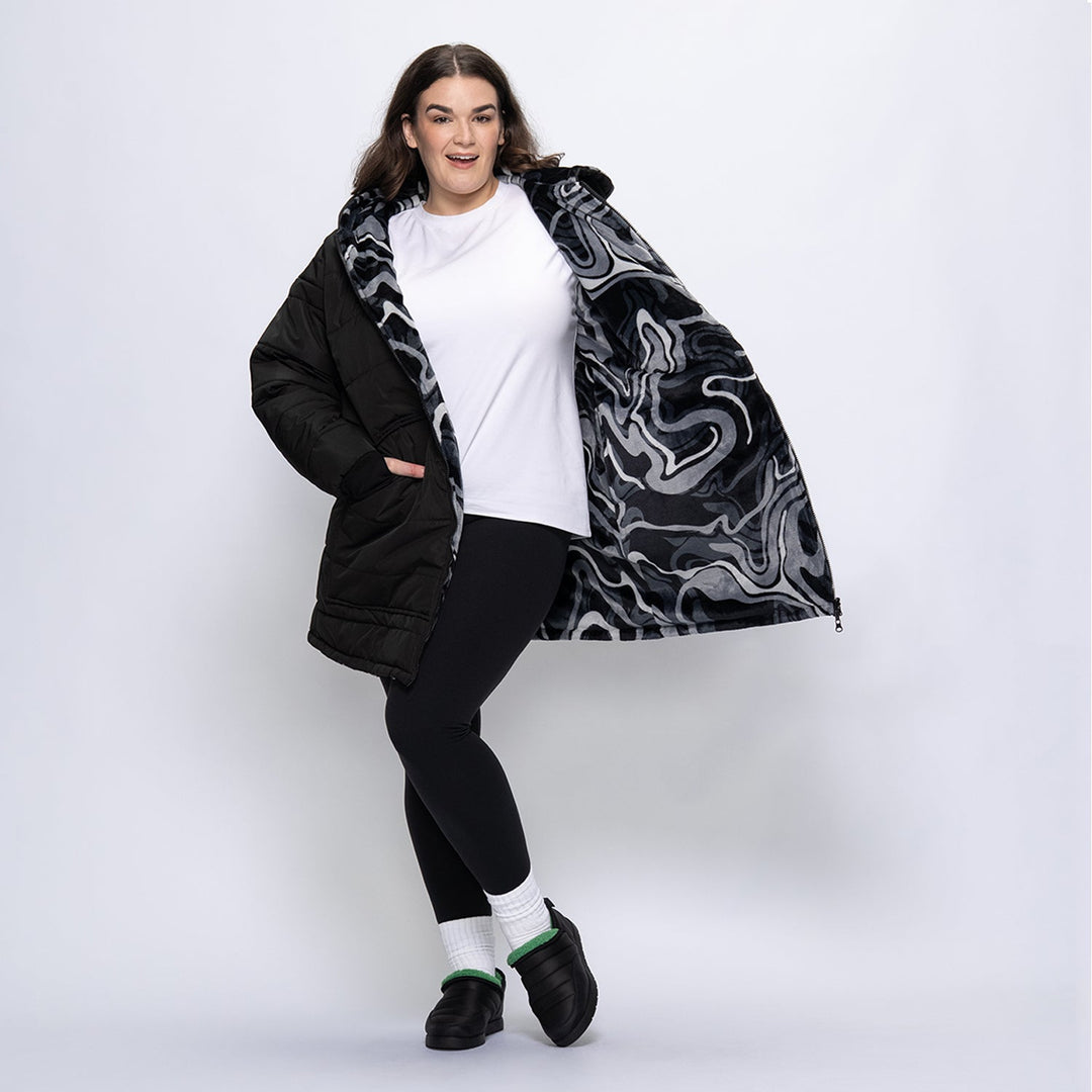 Gigi | Women’s long reversible padded jacket