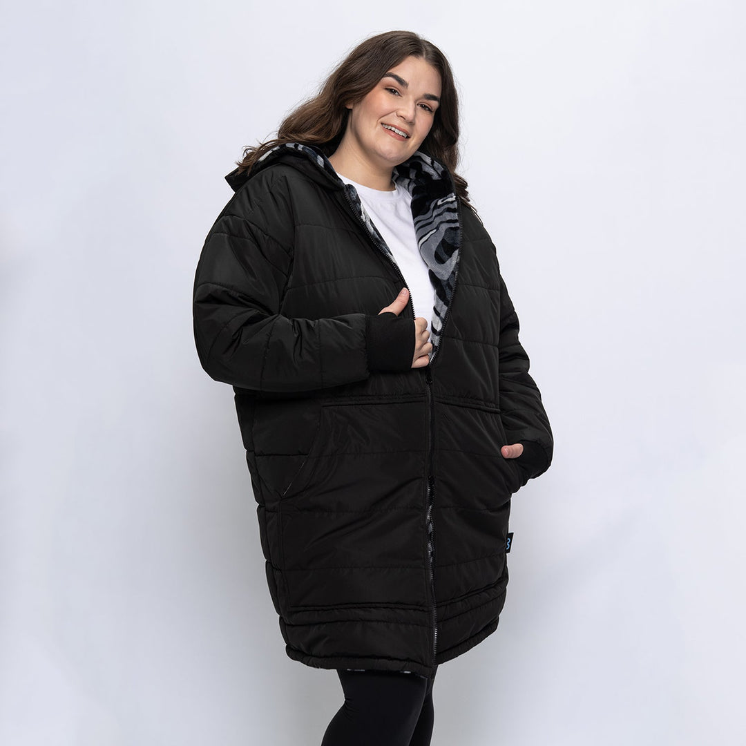 Gigi | Women’s long reversible padded jacket