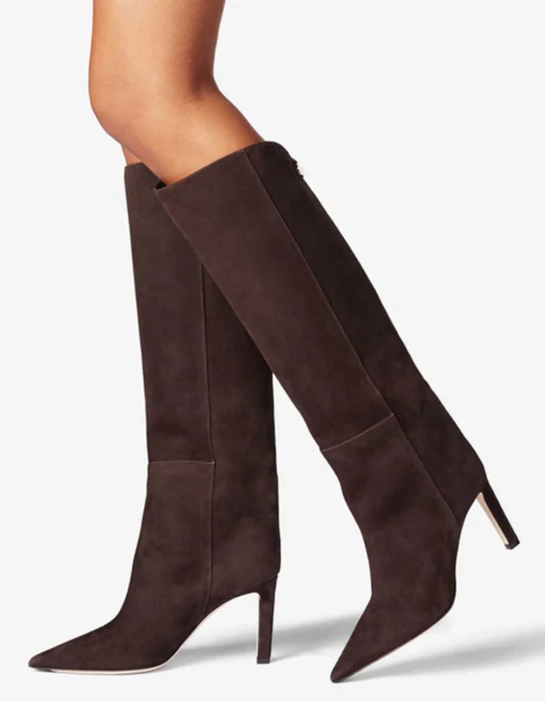 Cora | Women’s knee-high boots with pointed toe and stiletto heel