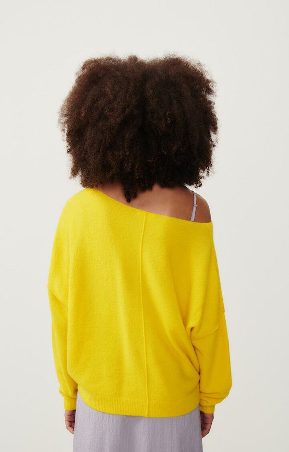 Janina | Women’s off-shoulder relaxed knit sweater