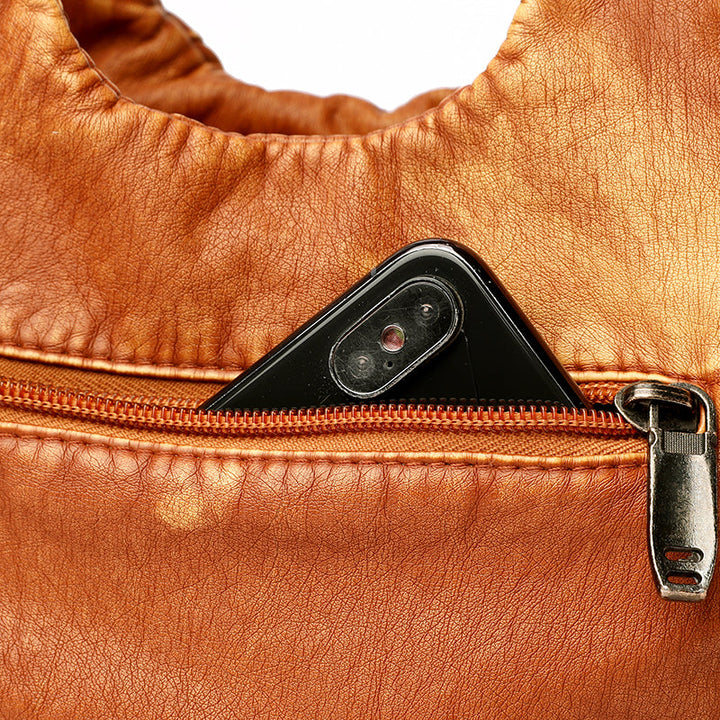 Katelyn | Women’s bohemian-inspired shoulder bag with textured design and multiple pockets