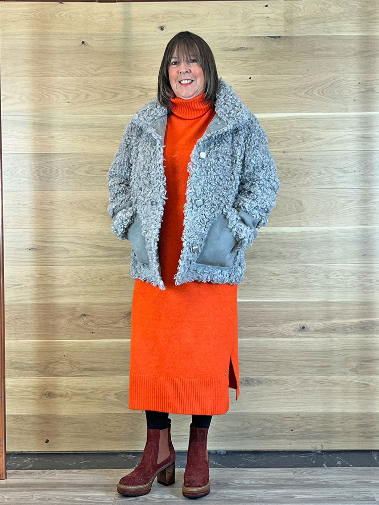 Janna | Women’s faux shearling jacket