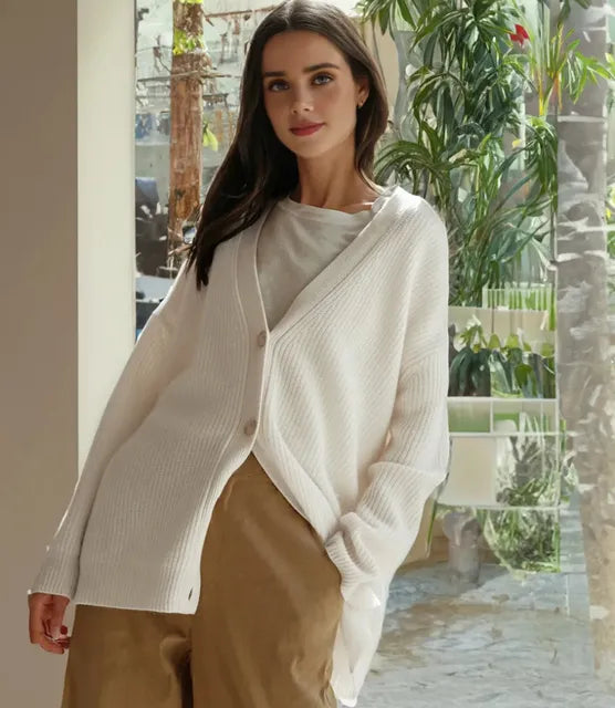 Angelica | Women’s longline cashmere-style cardigan