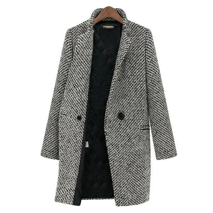 Cheska | Women’s wool-blend v-neck overcoat