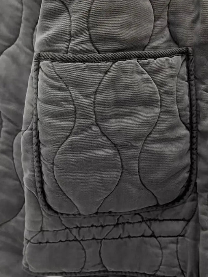 Harlow | Women’s padded zip-front jacket with adjustable drawstring