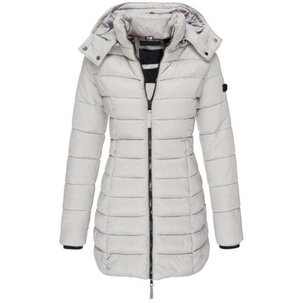Vien | Women’s hooded quilted zip-front jacket