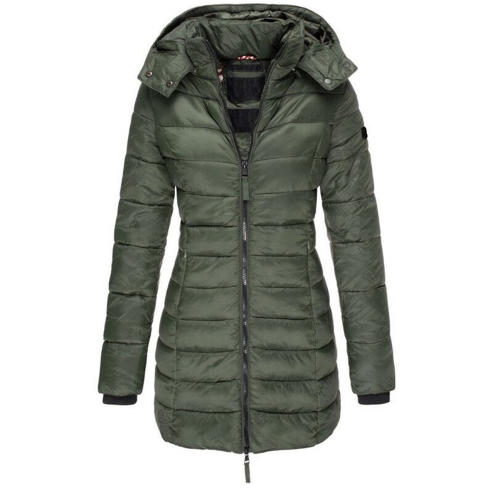 Vien | Women’s hooded quilted zip-front jacket