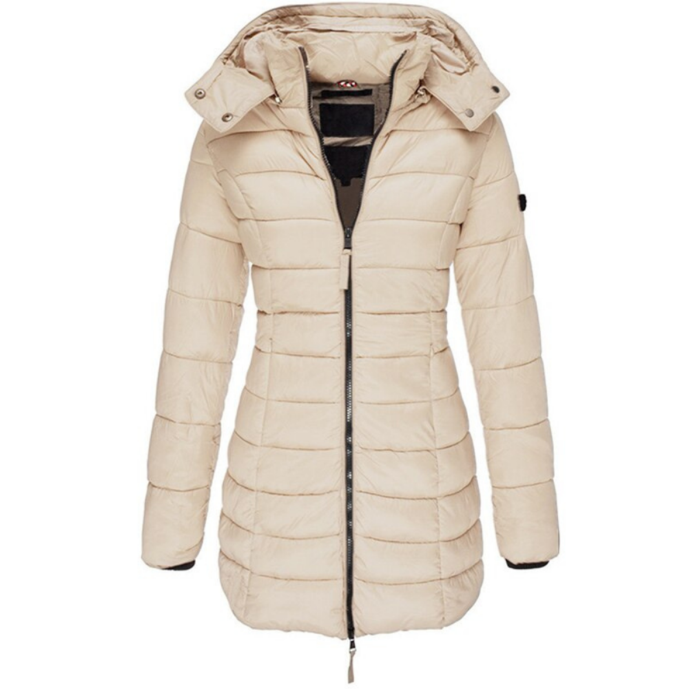Vien | Women’s hooded quilted zip-front jacket