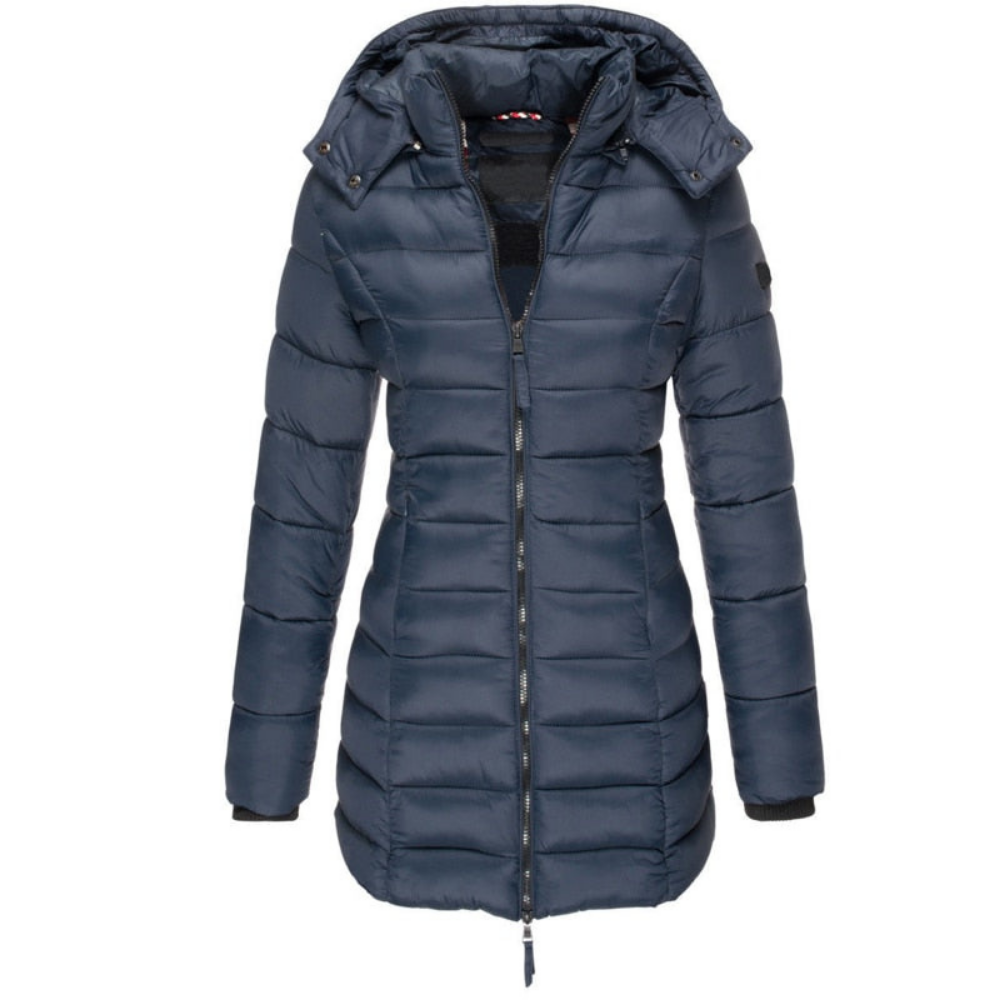 Vien | Women’s hooded quilted zip-front jacket