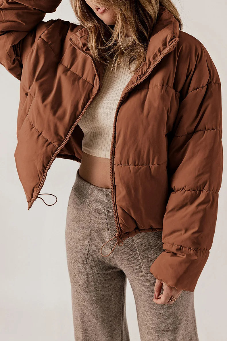 Henley | Women’s lightweight quilted puffer jacket