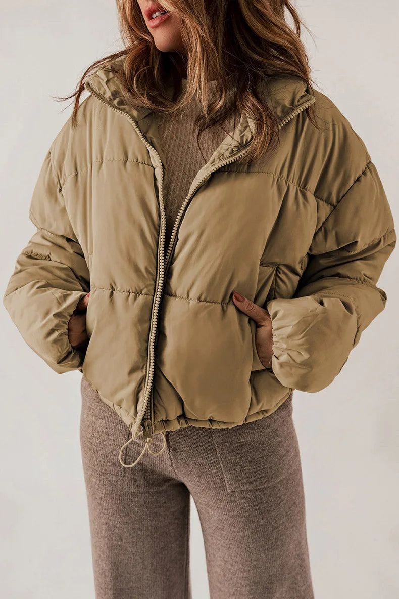 Henley | Women’s lightweight quilted puffer jacket