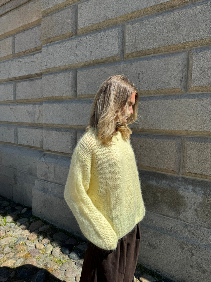 Adeline | Women’s knit sweater with draped design