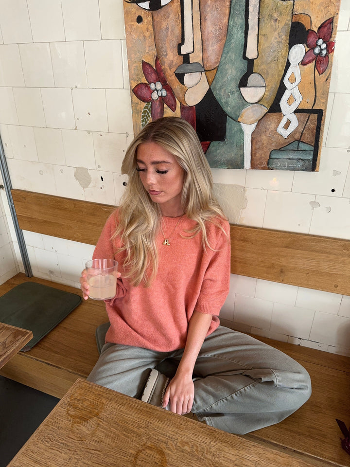 Sylvie | Women’s knit sweater with three-quarter sleeve design