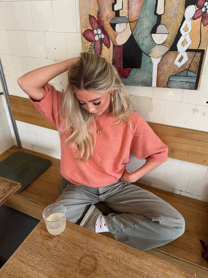 Sylvie | Women’s knit sweater with three-quarter sleeve design