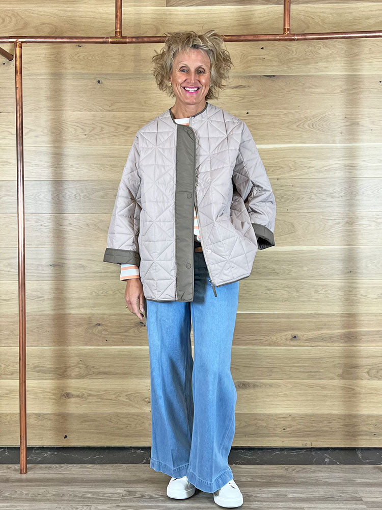 Phoebe | Women’s oversized quilted jacket