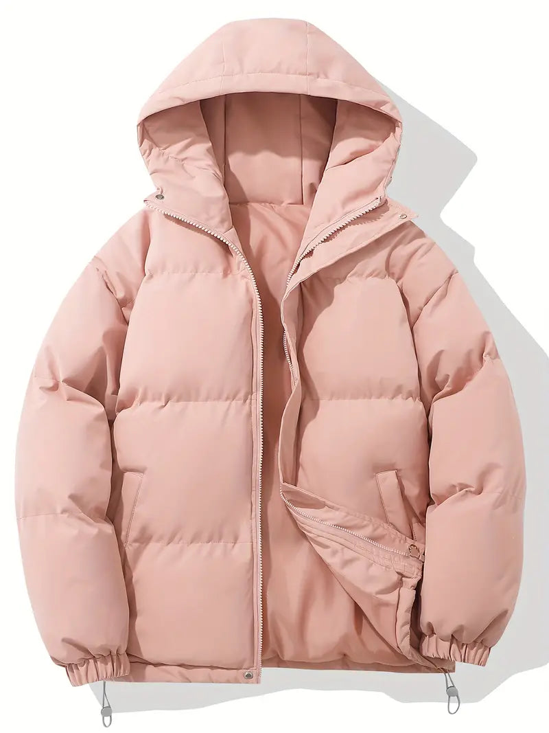 Genevive | Women’s quilted hooded puffer jacket