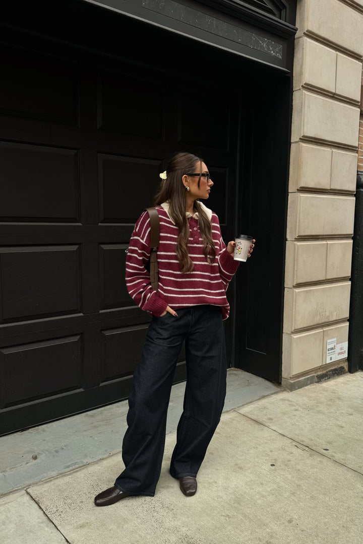 Jaime | Women’s jeans with low-rise fit and horseshoe leg