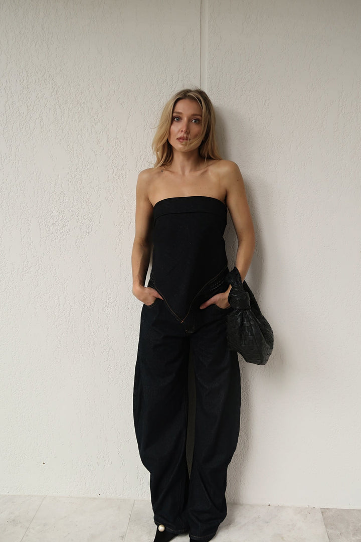 Jaime | Women’s jeans with low-rise fit and horseshoe leg