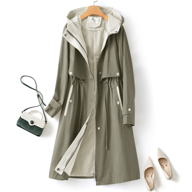 Kim | Women’s wind-cinched travel coat