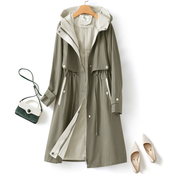 Kim | Women’s wind-cinched travel coat