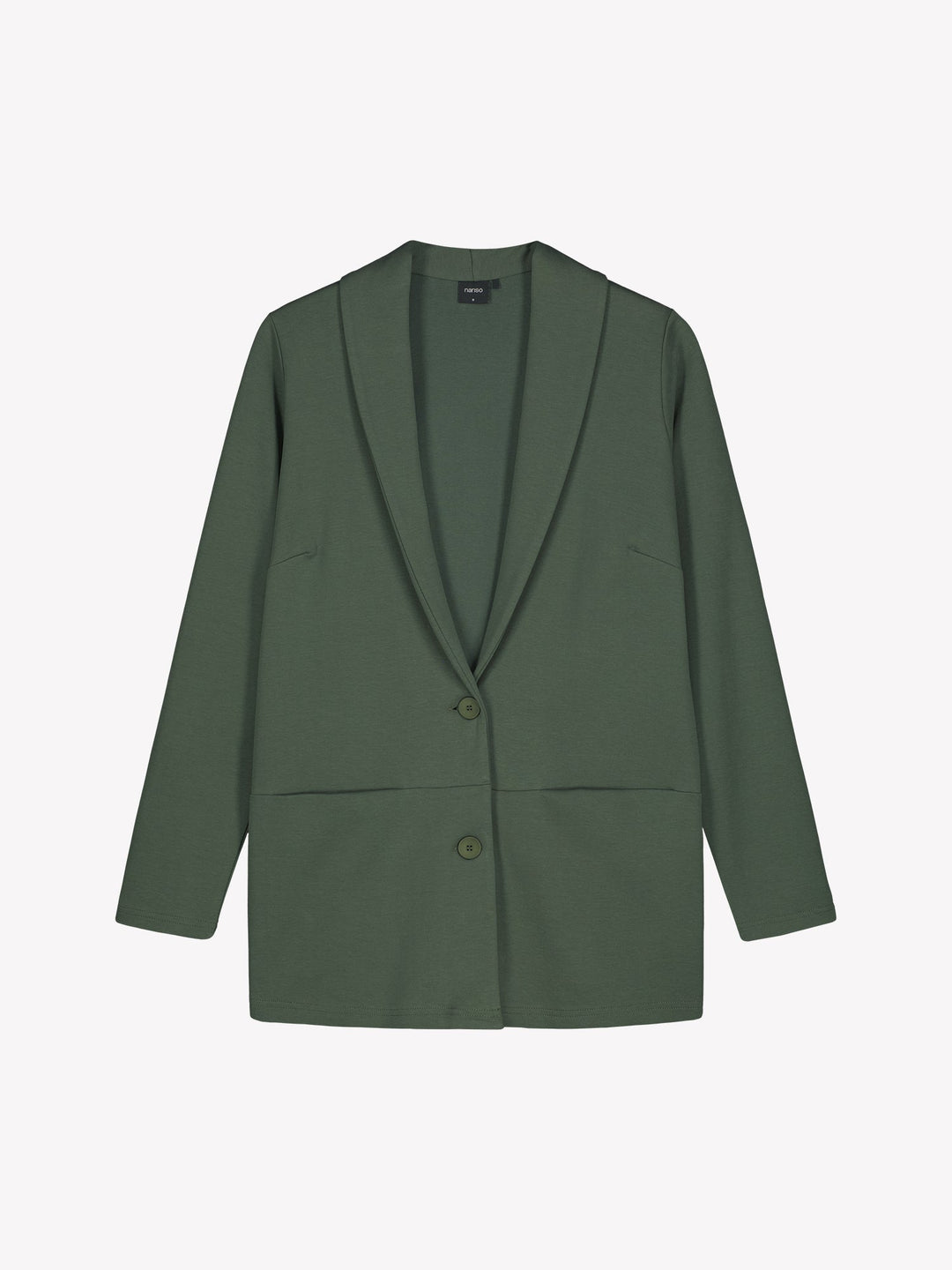 Eden | Women’s solid color tailored knit blazer