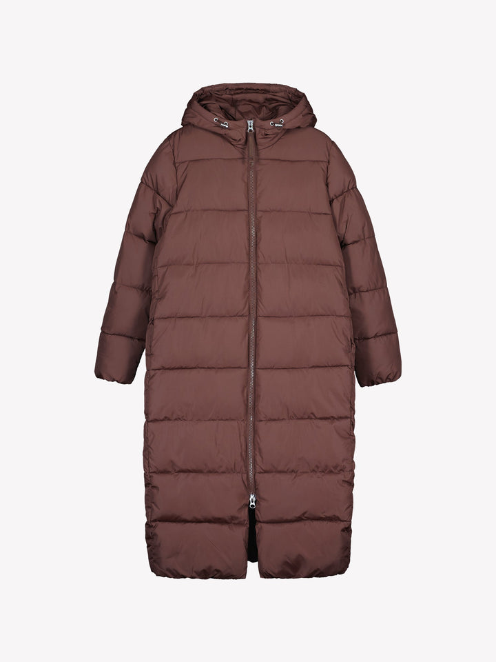 Tiana | Women’s long hooded puffer coat