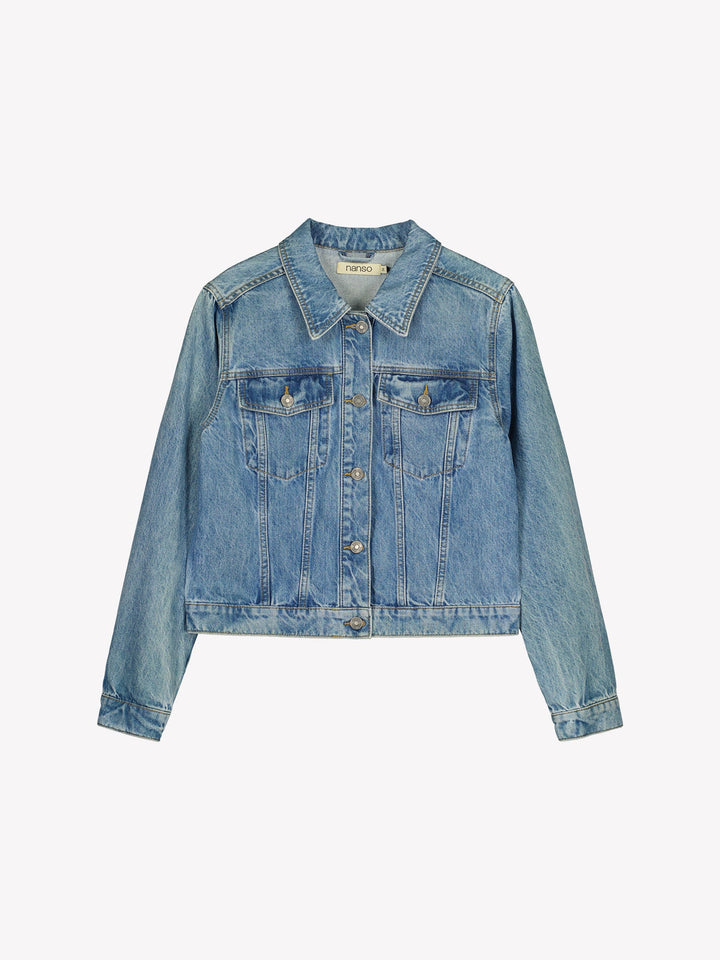 Amalia | Women’s classic button-front denim jacket