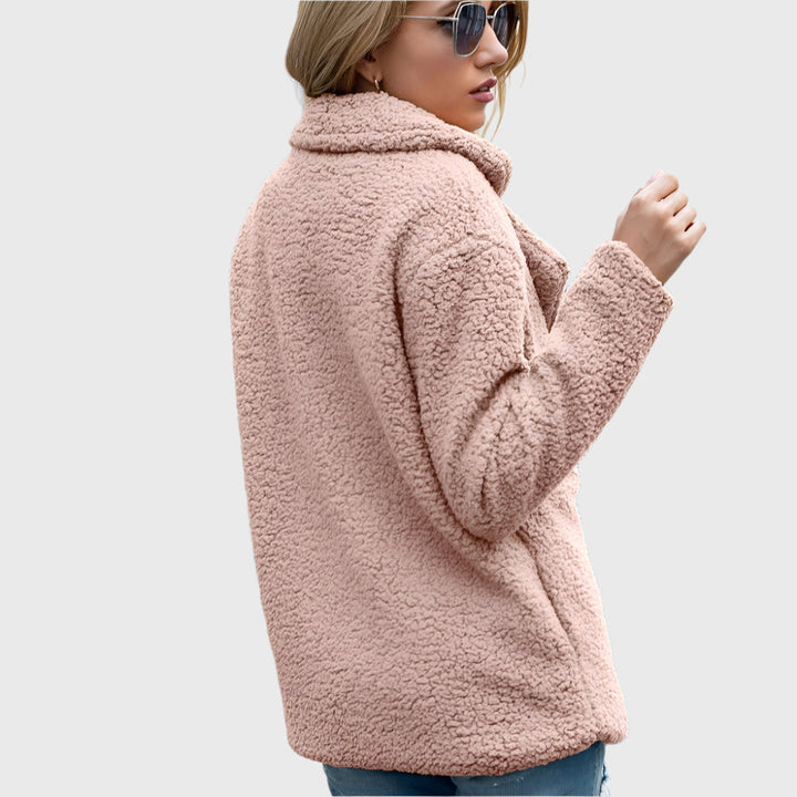 Nyakka | Women’s sherpa double-breasted jacket