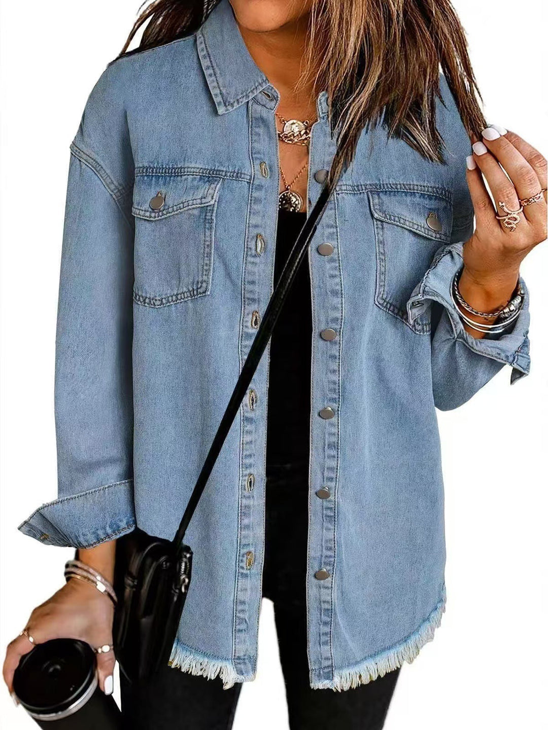 Catalina | Women’s relaxed-fit cotton denim jacket