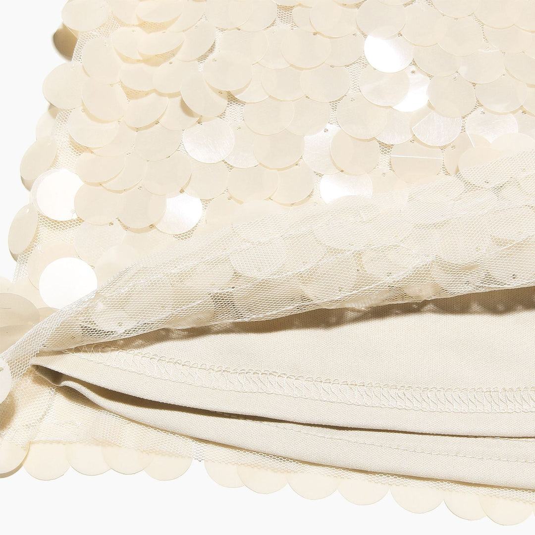 Amy | Women’s sequin skirt with bodycon fit and short length