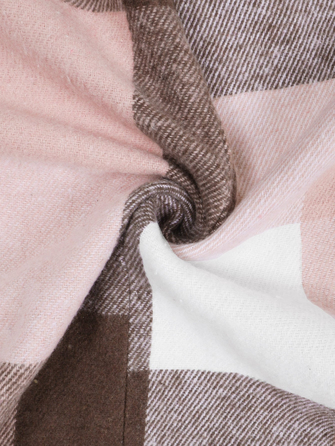 Des | Women’s mid-length coat with check pattern and notch lapel