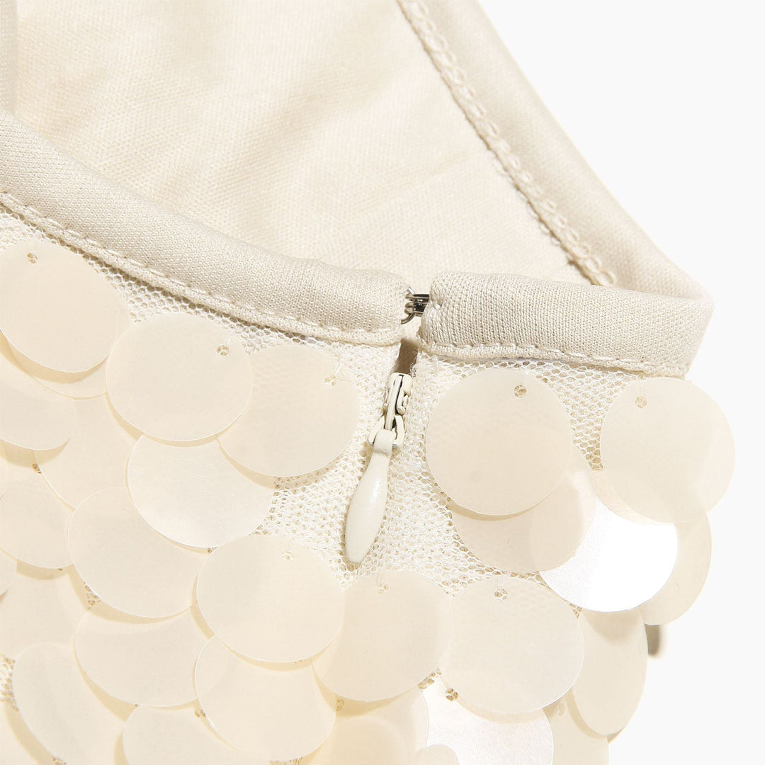 Amy | Women’s sequin skirt with bodycon fit and short length