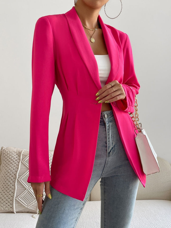 Bella | Women’s slim-fit blazer with notch lapel and single-button closure