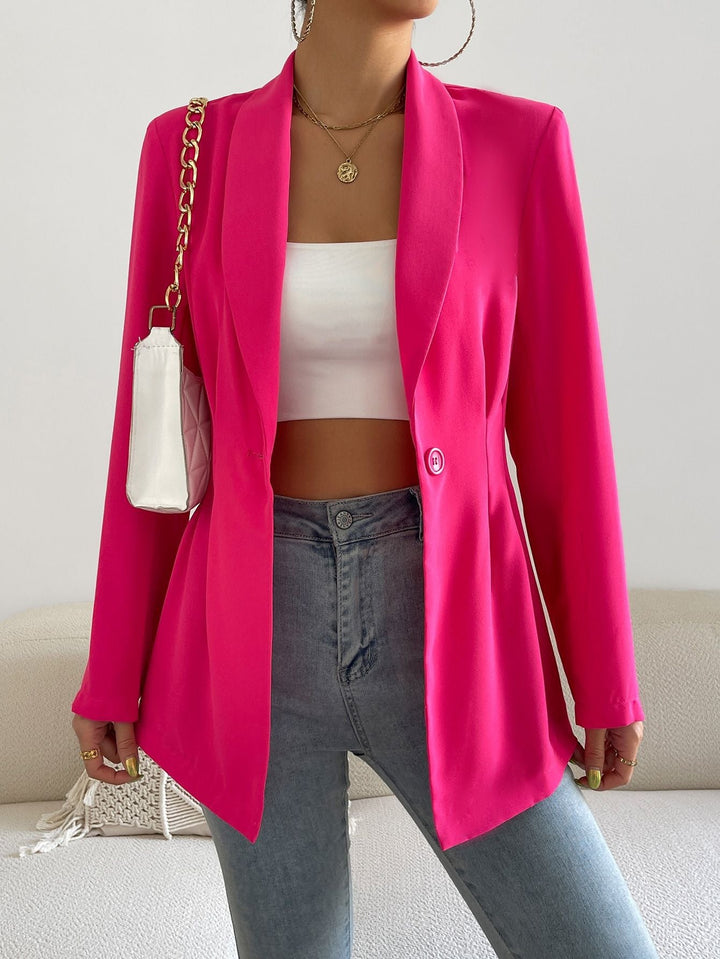 Bella | Women’s slim-fit blazer with notch lapel and single-button closure