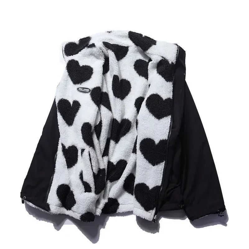Catrina | Women’s reversible heart jacket