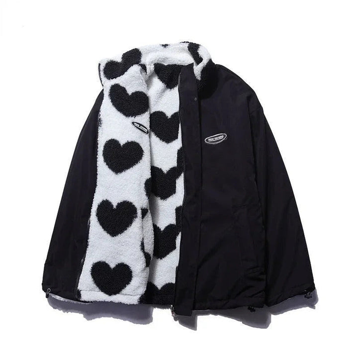 Catrina | Women’s reversible heart jacket
