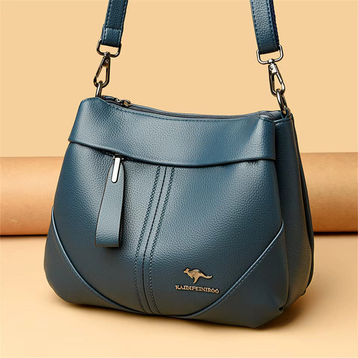 Julie | Women’s classic shoulder bag with adjustable strap and zip pocket