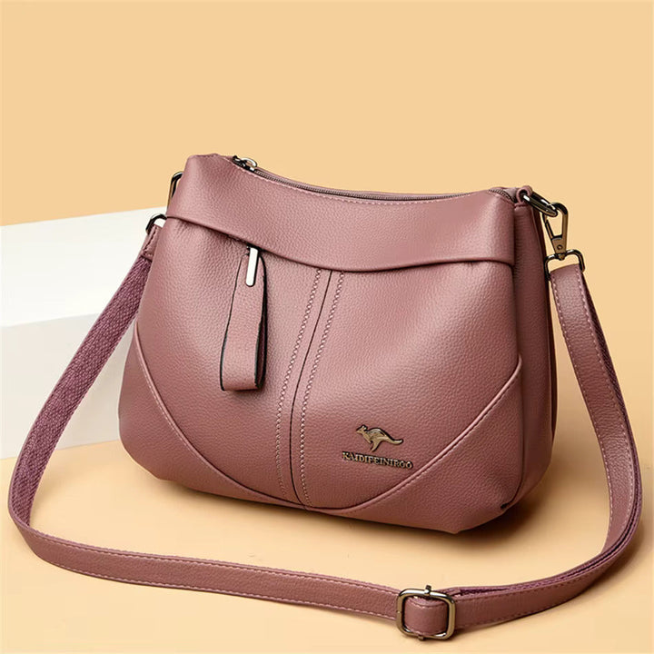 Julie | Women’s classic shoulder bag with adjustable strap and zip pocket