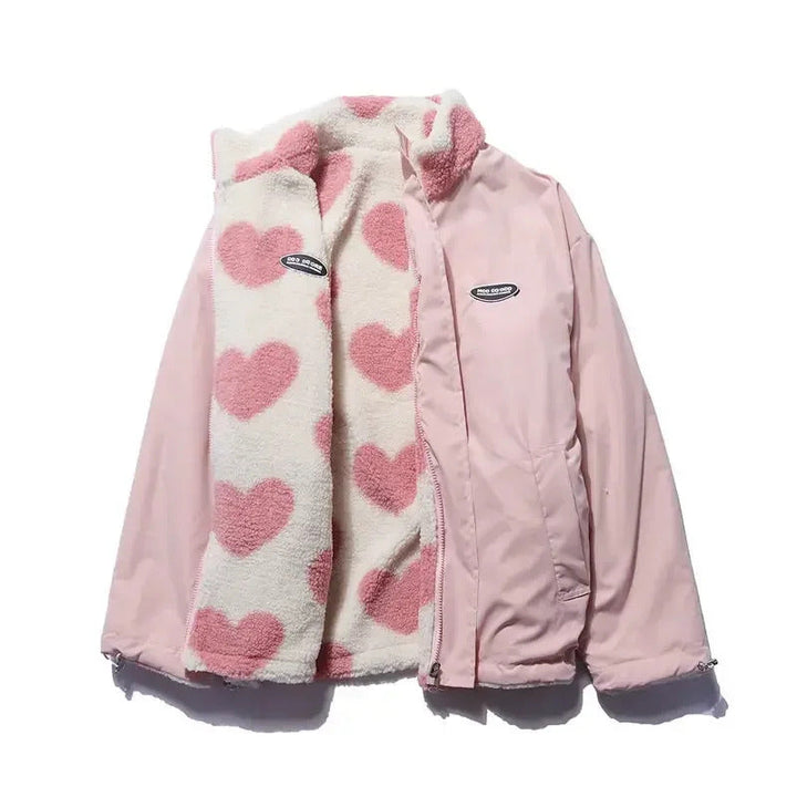 Catrina | Women’s reversible heart jacket